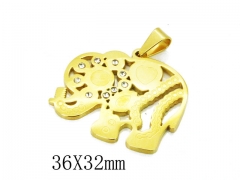 HY 316L Stainless Steel Animal Pendant-HY12P0789LA