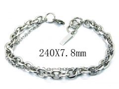 HY Stainless Steel 316L Bracelets (Charm)-HY81B0546MY