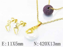 HY Stainless Steel jewelry Pearl Set-HY26S0021ML