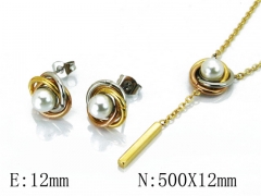 HY Wholesale 316L Stainless Steel jewelry Popular Set-HY59S1374HWW