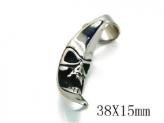 HY Stainless Steel 316L Pendants (Skull Style)-HY22P0611HIB