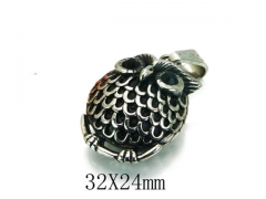 HY 316L Stainless Steel Animal Pendant-HY22P0128HJX