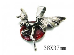 HY Stainless Steel 316L Pendants (Skull Style)-HY22P0593HIW