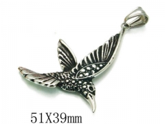 HY 316L Stainless Steel Animal Pendant-HY22P0141HIW