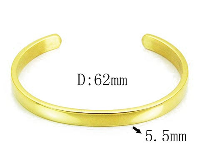 HY Wholesale 316L Stainless Steel Bangle-HY54B0136PS