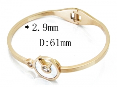 HY Wholesale Bangle (Natural shell)-HY80B0957HRR