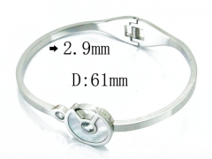 HY Wholesale Bangle (Natural shell)-HY80B0955HDD