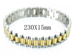 HY Stainless Steel 316L Bracelets (Strap Style)-HY36B0219IWW