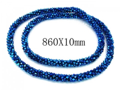 HY Wholesale 316L Stainless Steel Necklace-HY35N0247IOF