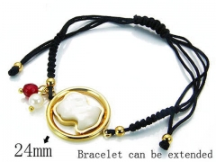 HY Wholesale Stainless Steel 316L Bracelets (Bear Style)-HY64B0565HNV