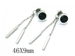 HY Wholesale 316L Stainless Steel Earrings-HY59E0689MC