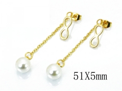 HY Wholesale 316L Stainless Steel Earrings-HY59E0653KLG