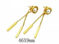 HY Wholesale 316L Stainless Steel Earrings-HY59E0626NA