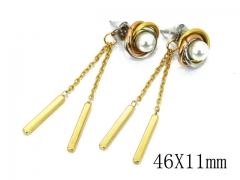 HY Wholesale 316L Stainless Steel Earrings-HY59E0623NF