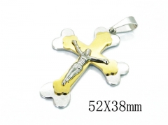 HY 316L Stainless Steel Cross Pendants-HY08P0817NF