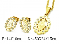 HY 316L Stainless Steel jewelry CZ Set-HY67S0101OZ