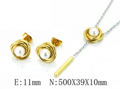 HY Stainless Steel jewelry Pearl Set-HY59S1407PL