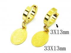 HY Wholesale 316L Stainless Steel Earrings-HY67E0294JY