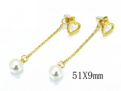 HY Wholesale 316L Stainless Steel Earrings-HY59E0652KLD