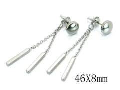 HY Wholesale 316L Stainless Steel Earrings-HY59E0703KLE