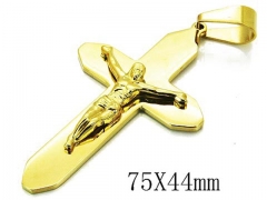 HY 316L Stainless Steel Cross Pendants-HY08P0729HHY