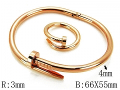 HY Wholesale 316L Stainless Steel Bangle-HY80S0096IHR