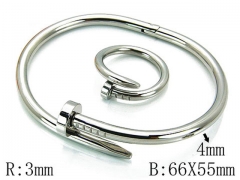 HY Wholesale 316L Stainless Steel Bangle-HY80S0094HMC