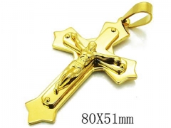 HY 316L Stainless Steel Cross Pendants-HY08P0723HJF