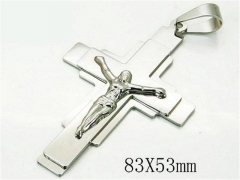 HY 316L Stainless Steel Cross Pendants-HY08P0718HHF