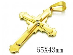 HY 316L Stainless Steel Cross Pendants-HY08P0671OG