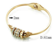 HY Wholesale 316L Stainless Steel Bangle-HY14B0677IHW