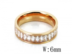 HY Wholesale 316L Stainless Steel Rings-HY19R0198HFF