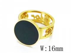 HY Wholesale 316L Stainless Steel Rings-HY19R0124PE