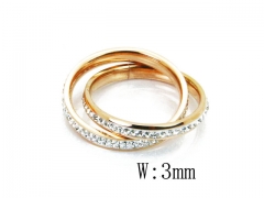 HY Stainless Steel 316L Lady Special Rings-HY19R0302HIW