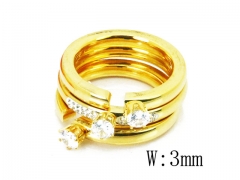 HY Wholesale 316L Stainless Steel Rings-HY19R0334HJA