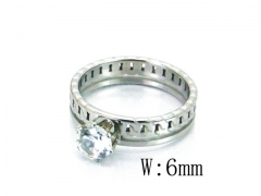 HY 316L Stainless Steel Hollow Rings-HY19R0220OA