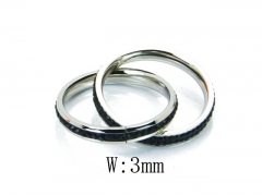 HY Stainless Steel 316L Lady Special Rings-HY19R0303HHT