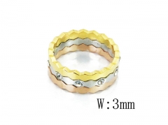 HY Stainless Steel 316L Lady Special Rings-HY19R0316HHX