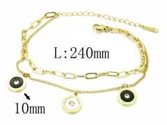 HY Stainless Steel 316L Bracelets (Charm)-HY24B0033HML