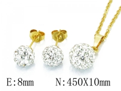 HY 316L Stainless Steel jewelry CZ Set-HY30S0503NL