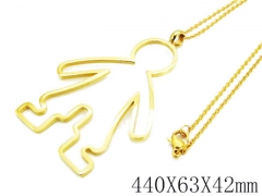 HY Wholesale 316L Stainless Steel Necklace-HY68N0001H40