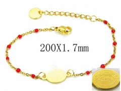 HY Stainless Steel 316L Bracelets (Charm)-HY76B1439KLT