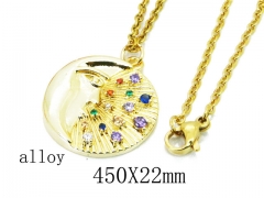 HY Stainless Steel 316L Necklaces (Constellation)-HY35N0370HIW