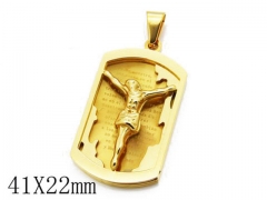 HY Stainless Steel 316L Religion Pendant-HYC09P0681H60