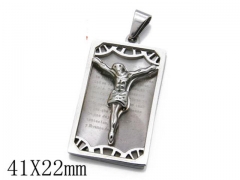 HY Stainless Steel 316L Religion Pendant-HYC09P0702H50