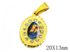 HY Stainless Steel 316L Religion Pendant-HYC12P0281K0