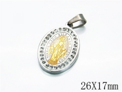 HY Stainless Steel 316L Religion Pendant-HYC12P0402LZ