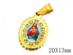 HY Stainless Steel 316L Religion Pendant-HYC12P0284K0