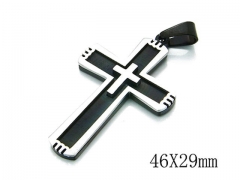 HY Stainless Steel 316L Cross Pendant-HYC09P0466HEE