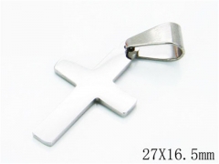 HY Stainless Steel 316L Cross Pendant-HYC12P0355IZ